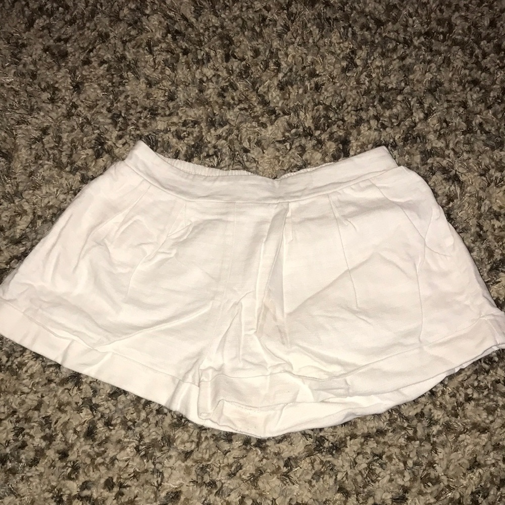 White shorts